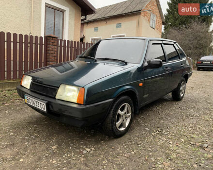 Зелений ВАЗ 21099, об'ємом двигуна 1.6 л та пробігом 155 тис. км за 1850 $, фото 1 на Automoto.ua