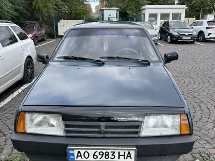 Зеленый ВАЗ 21099, объемом двигателя 1.5 л и пробегом 168 тыс. км за 1400 $, фото 1 на Automoto.ua