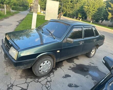 Зеленый ВАЗ 21099, объемом двигателя 0 л и пробегом 283 тыс. км за 1700 $, фото 1 на Automoto.ua