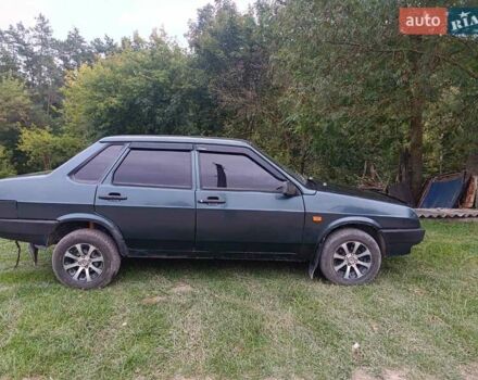 Зеленый ВАЗ 21099, объемом двигателя 0 л и пробегом 175 тыс. км за 1200 $, фото 1 на Automoto.ua