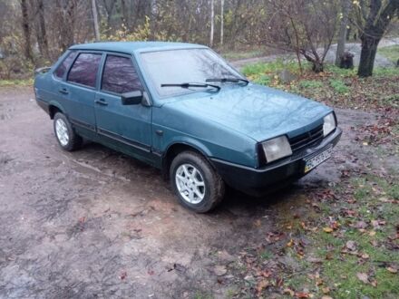 Зелений ВАЗ 21099, об'ємом двигуна 0 л та пробігом 123 тис. км за 800 $, фото 1 на Automoto.ua
