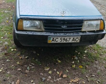 Зеленый ВАЗ 21099, объемом двигателя 1.5 л и пробегом 249 тыс. км за 1000 $, фото 1 на Automoto.ua