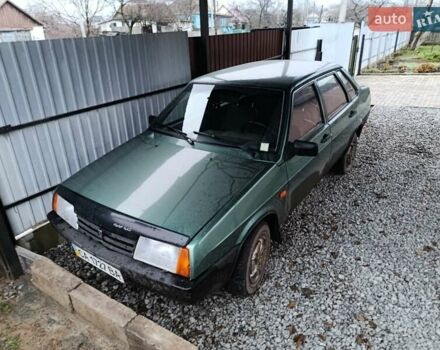 Зелений ВАЗ 21099, об'ємом двигуна 1.5 л та пробігом 142 тис. км за 1800 $, фото 1 на Automoto.ua