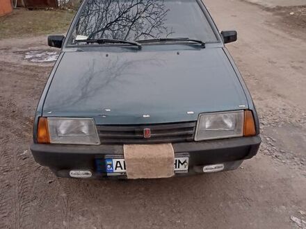 Зеленый ВАЗ 21099, объемом двигателя 1.5 л и пробегом 194 тыс. км за 2200 $, фото 1 на Automoto.ua