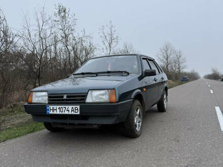 Зелений ВАЗ 21099, об'ємом двигуна 1.6 л та пробігом 93 тис. км за 2850 $, фото 1 на Automoto.ua