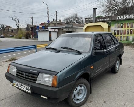 Зелений ВАЗ 21099, об'ємом двигуна 1.5 л та пробігом 185 тис. км за 1250 $, фото 1 на Automoto.ua