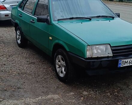 Зелений ВАЗ 21099, об'ємом двигуна 1.5 л та пробігом 208 тис. км за 1350 $, фото 1 на Automoto.ua