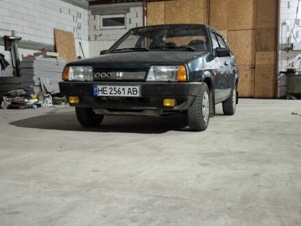 Зелений ВАЗ 21099, об'ємом двигуна 1.5 л та пробігом 80 тис. км за 2920 $, фото 1 на Automoto.ua