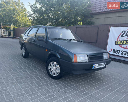 Зеленый ВАЗ 21099, объемом двигателя 1.5 л и пробегом 170 тыс. км за 1399 $, фото 1 на Automoto.ua