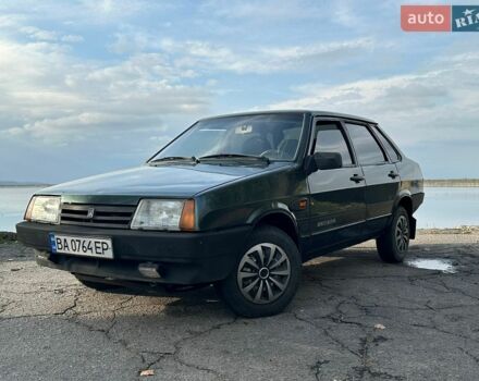 Зелений ВАЗ 21099, об'ємом двигуна 1.5 л та пробігом 182 тис. км за 1599 $, фото 1 на Automoto.ua