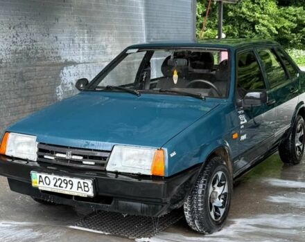 Зелений ВАЗ 21099, об'ємом двигуна 1.5 л та пробігом 146 тис. км за 799 $, фото 1 на Automoto.ua