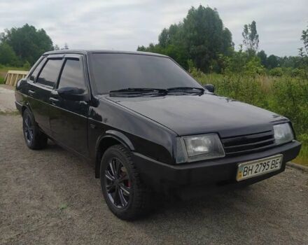 Зеленый ВАЗ 21099, объемом двигателя 1.5 л и пробегом 200 тыс. км за 1400 $, фото 1 на Automoto.ua