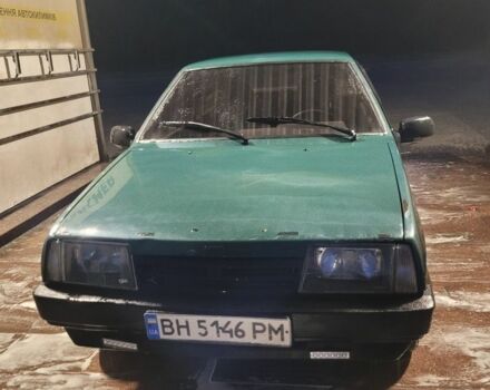 Зеленый ВАЗ 21099, объемом двигателя 1.5 л и пробегом 228 тыс. км за 800 $, фото 1 на Automoto.ua