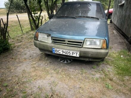 Зеленый ВАЗ 21099, объемом двигателя 1.5 л и пробегом 2 тыс. км за 1150 $, фото 1 на Automoto.ua