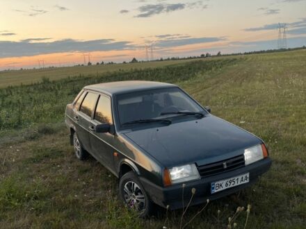 Зелений ВАЗ 21099, об'ємом двигуна 1.5 л та пробігом 250 тис. км за 1156 $, фото 1 на Automoto.ua