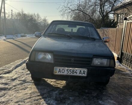 Зеленый ВАЗ 21099, объемом двигателя 1.6 л и пробегом 165 тыс. км за 687 $, фото 1 на Automoto.ua