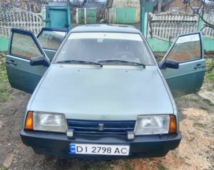 Зеленый ВАЗ 21099, объемом двигателя 1.5 л и пробегом 287 тыс. км за 1850 $, фото 1 на Automoto.ua