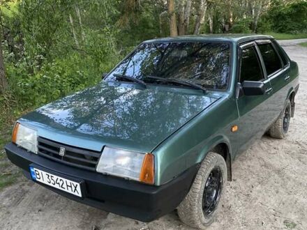 ВАЗ 21099 2006 в Полтаве на Automoto.ua Зеленый ВАЗ 21099, объемом двигателя 1.5 л и пробегом 174 тыс. км за 2800 $, фото 1 на Automoto.ua