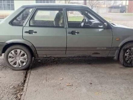 Зеленый ВАЗ 21099, объемом двигателя 1.5 л и пробегом 198 тыс. км за 987 $, фото 1 на Automoto.ua