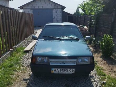 Зеленый ВАЗ 21099, объемом двигателя 1.5 л и пробегом 340 тыс. км за 999 $, фото 1 на Automoto.ua