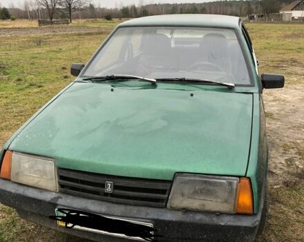 Зеленый ВАЗ 21099, объемом двигателя 1.5 л и пробегом 1 тыс. км за 1000 $, фото 1 на Automoto.ua