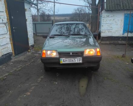 Зелений ВАЗ 21099, об'ємом двигуна 1.5 л та пробігом 120 тис. км за 1551 $, фото 1 на Automoto.ua