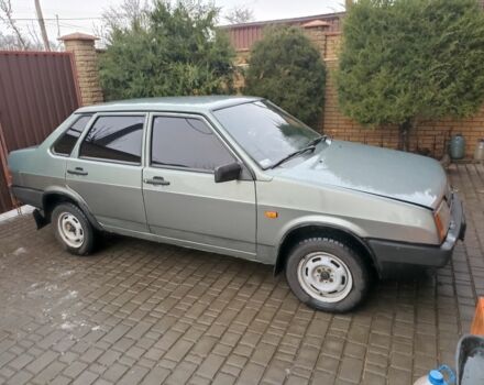 Зелений ВАЗ 21099, об'ємом двигуна 1.5 л та пробігом 180 тис. км за 2095 $, фото 1 на Automoto.ua