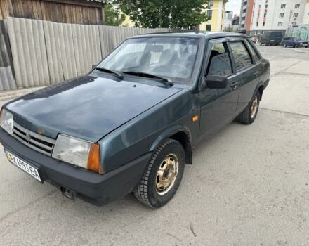 Зеленый ВАЗ 21099, объемом двигателя 0 л и пробегом 196 тыс. км за 750 $, фото 1 на Automoto.ua
