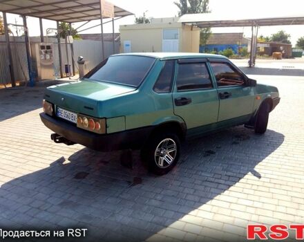 Зеленый ВАЗ 21099, объемом двигателя 1.5 л и пробегом 200 тыс. км за 2300 $, фото 1 на Automoto.ua
