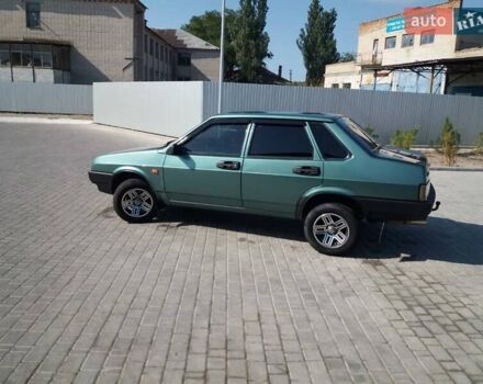 Зелений ВАЗ 21099, об'ємом двигуна 1.5 л та пробігом 200 тис. км за 2300 $, фото 1 на Automoto.ua