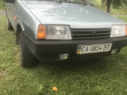 Зеленый ВАЗ 21099, объемом двигателя 1.5 л и пробегом 287 тыс. км за 2500 $, фото 1 на Automoto.ua