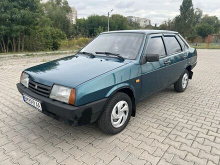 Зелений ВАЗ 21099, об'ємом двигуна 1.5 л та пробігом 150 тис. км за 1600 $, фото 1 на Automoto.ua