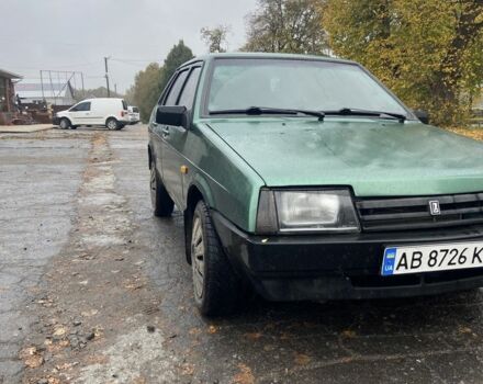 Зелений ВАЗ 21099, об'ємом двигуна 1.5 л та пробігом 120 тис. км за 1402 $, фото 1 на Automoto.ua