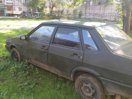 Зеленый ВАЗ 21099, объемом двигателя 1.5 л и пробегом 1000 тыс. км за 593 $, фото 1 на Automoto.ua