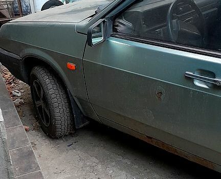 Зелений ВАЗ 21099, об'ємом двигуна 1.5 л та пробігом 170 тис. км за 1300 $, фото 1 на Automoto.ua