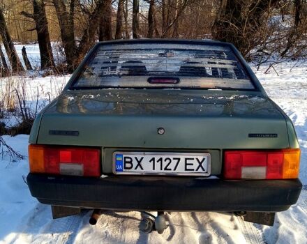 Зелений ВАЗ 21099, об'ємом двигуна 1.5 л та пробігом 0 тис. км за 2100 $, фото 1 на Automoto.ua