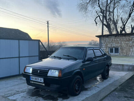 Зелений ВАЗ 21099, об'ємом двигуна 1.6 л та пробігом 193 тис. км за 2300 $, фото 1 на Automoto.ua