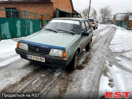 Зелений ВАЗ 21099, об'ємом двигуна 1.6 л та пробігом 229 тис. км за 1699 $, фото 1 на Automoto.ua