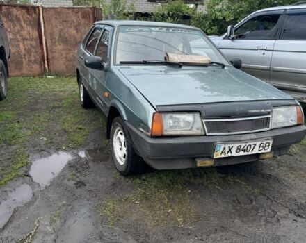 Зеленый ВАЗ 21099, объемом двигателя 1.6 л и пробегом 1000 тыс. км за 1256 $, фото 1 на Automoto.ua