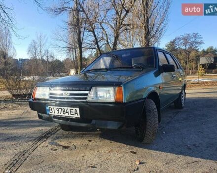 Зелений ВАЗ 21099, об'ємом двигуна 1.6 л та пробігом 241 тис. км за 1800 $, фото 1 на Automoto.ua