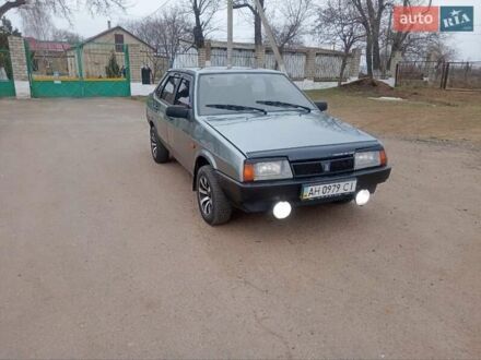 ВАЗ 21099 2007 в Одессе на Automoto.ua Зеленый ВАЗ 21099, объемом двигателя 1.5 л и пробегом 100 тыс. км за 1650 $, фото 1 на Automoto.ua