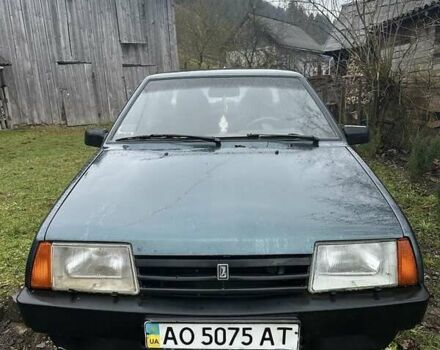 Зеленый ВАЗ 21099, объемом двигателя 1.5 л и пробегом 280 тыс. км за 1200 $, фото 1 на Automoto.ua