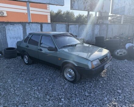 Зелений ВАЗ 21099, об'ємом двигуна 1.5 л та пробігом 200 тис. км за 1350 $, фото 1 на Automoto.ua