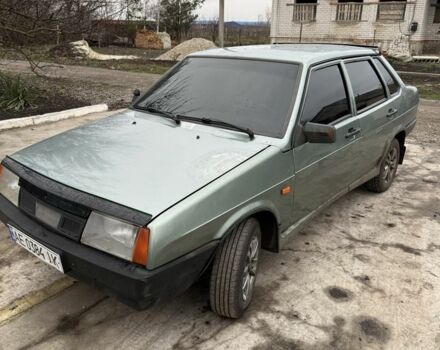 Зелений ВАЗ 21099, об'ємом двигуна 1.6 л та пробігом 233 тис. км за 1650 $, фото 1 на Automoto.ua