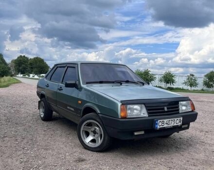 Зелений ВАЗ 21099, об'ємом двигуна 1.6 л та пробігом 160 тис. км за 2200 $, фото 1 на Automoto.ua