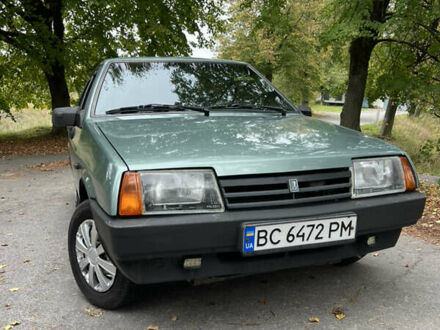 Зеленый ВАЗ 21099, объемом двигателя 1.6 л и пробегом 200 тыс. км за 2300 $, фото 1 на Automoto.ua