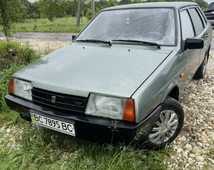 Зеленый ВАЗ 21099, объемом двигателя 0 л и пробегом 115 тыс. км за 2000 $, фото 1 на Automoto.ua