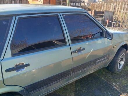 Зеленый ВАЗ 21099, объемом двигателя 1.6 л и пробегом 500 тыс. км за 1350 $, фото 1 на Automoto.ua