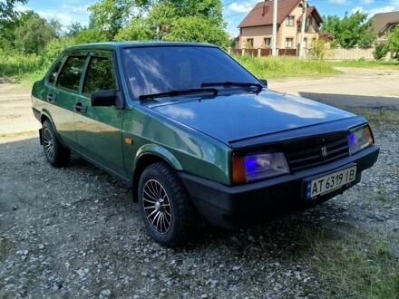 ВАЗ 21099 2007 в Коломые на Automoto.ua Зеленый ВАЗ 21099, объемом двигателя 1.6 л и пробегом 154 тыс. км за 1750 $, фото 1 на Automoto.ua