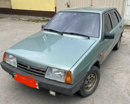 Зеленый ВАЗ 21099, объемом двигателя 0 л и пробегом 142 тыс. км за 914 $, фото 1 на Automoto.ua